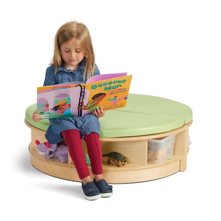 Jonti-Craft Read-a-Round Island, Key Lime 37880JC2